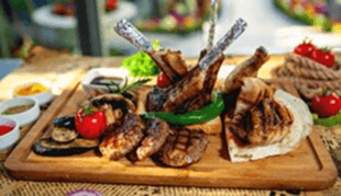 non-vegetarian platters